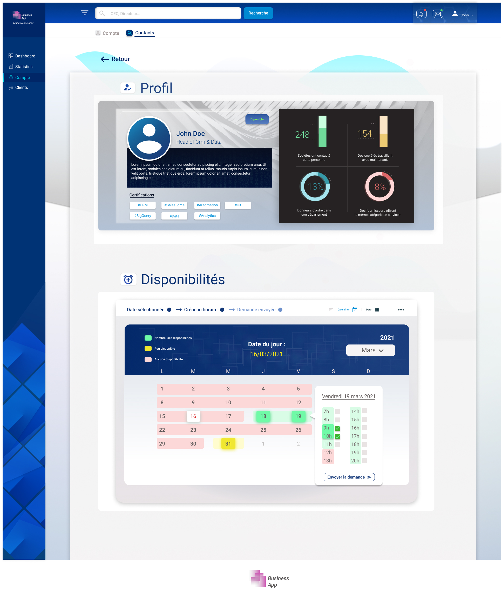 Application mobile réseau de partage de bonnes adresses de restaurants